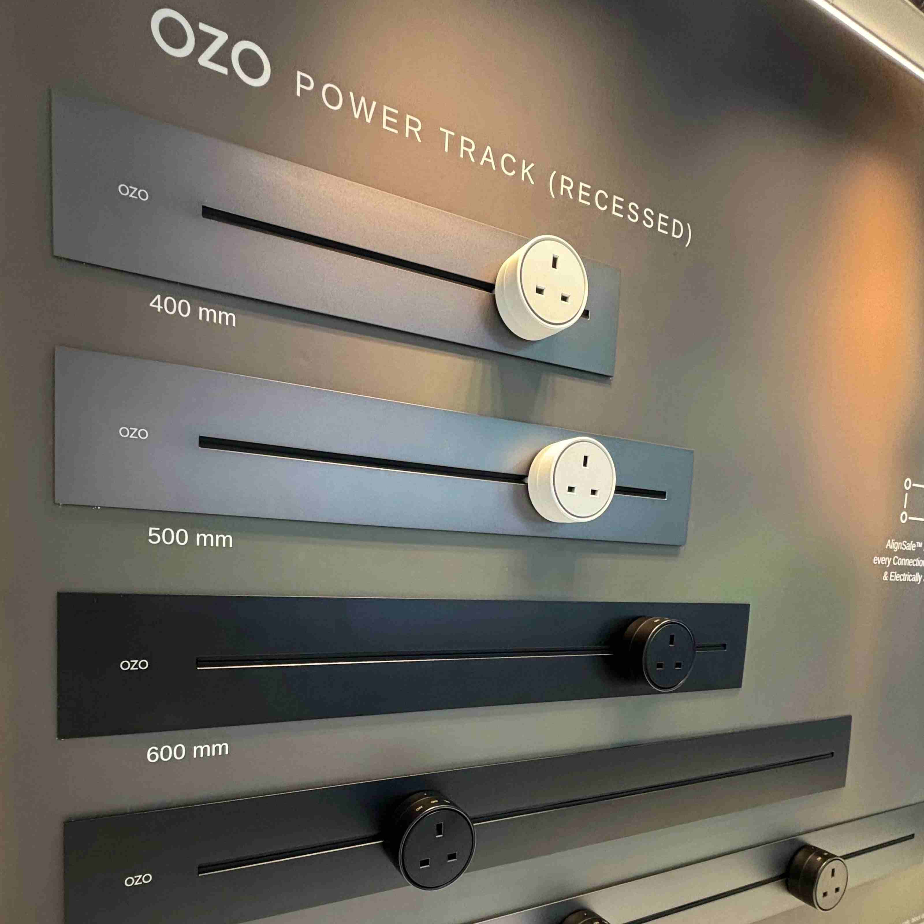 OZO Recessed Power Track